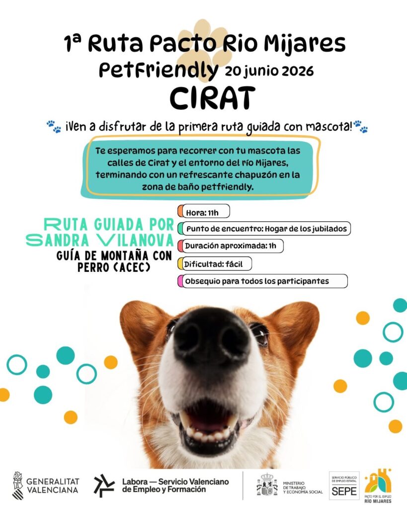I Ruta Pet Friendly del Río Mijares